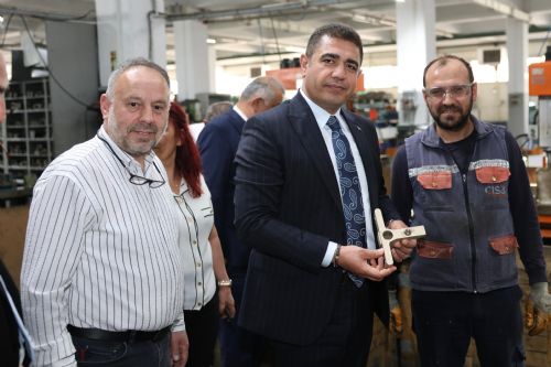 Vali Selçuk Aslan Fabrikamızı Ziyaret Etti