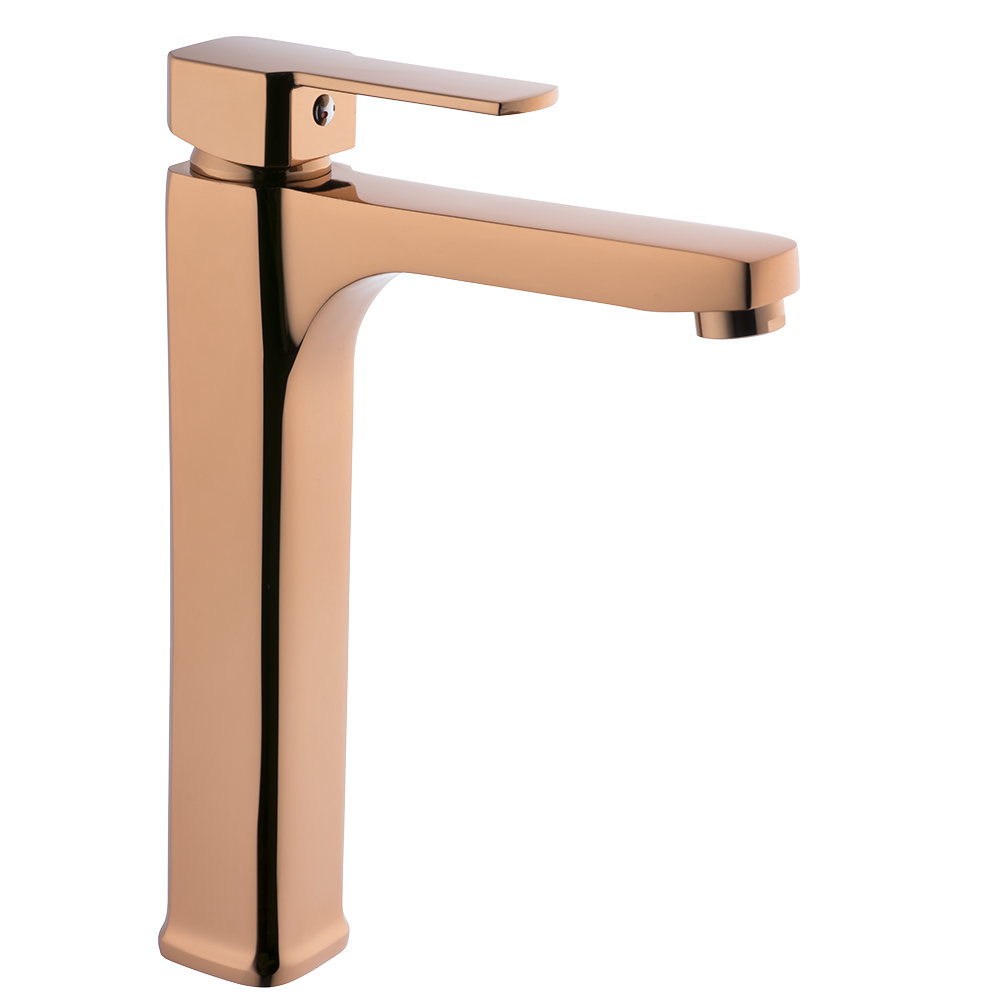 Çanak Lavabo Bataryası - 49538 - Robin Rose Gold Serisi Çanak Lavabo Bataryası - 49538 - Robin Rose Gold Serisi
