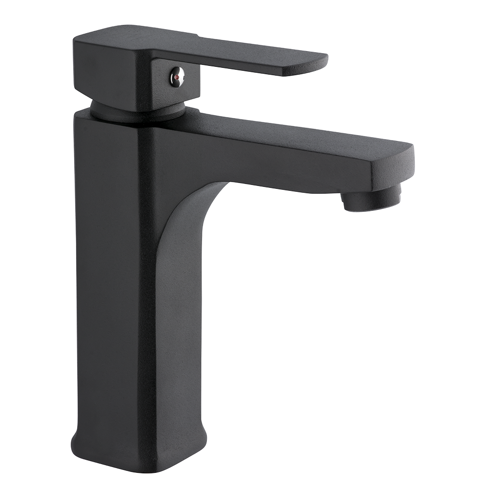 Lavabo Bataryası - Orta - 48487 - Robin Black Serisi Lavabo Bataryası - Orta - 48487 - Robin Black Serisi