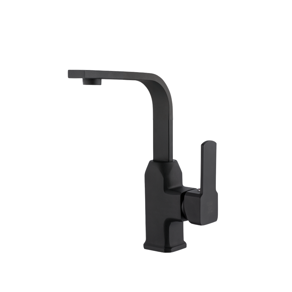 Lavabo Bataryası - Borulu - 49217 - Robin Black Serisi