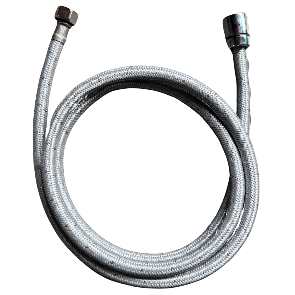 Gri Örgülü Duş Hortumu