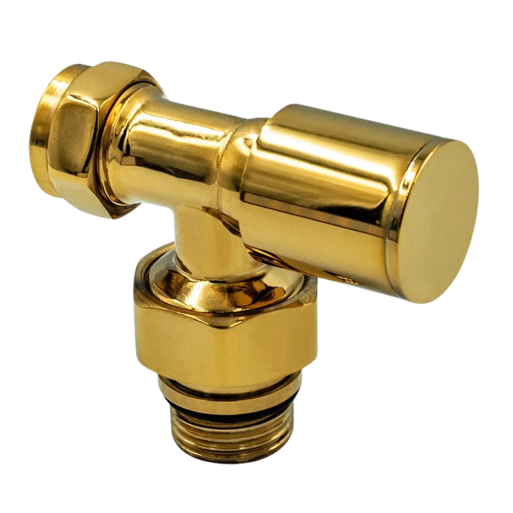 Köşe Radyatör Vanası 1/2 Metal Volan