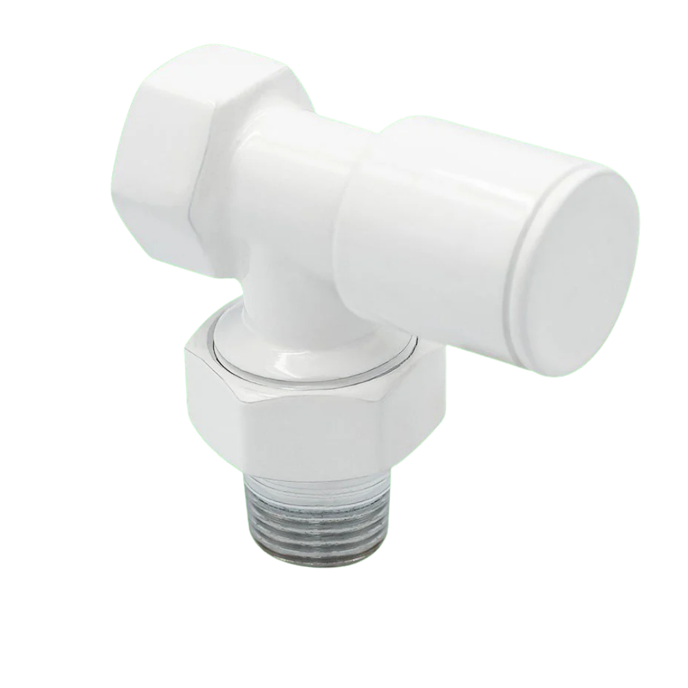 Köşe Radyatör Vanası 1/2 Metal Volan