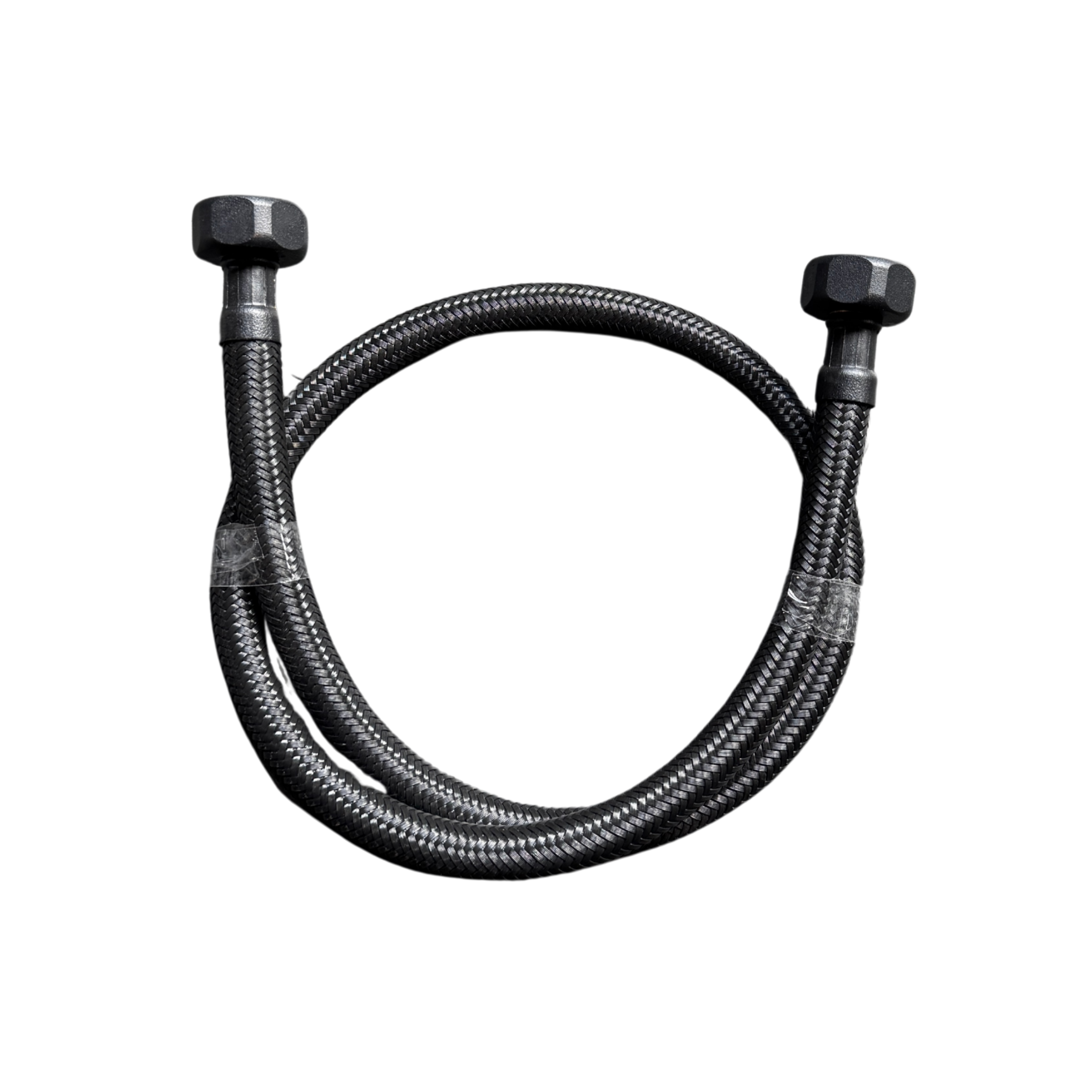 Shower Connection Hose 1/2-1/2 70cm Black - 51388 - Complement Series Shower Connection Hose 1/2-1/2 70cm Black - 51388 - Complement Series